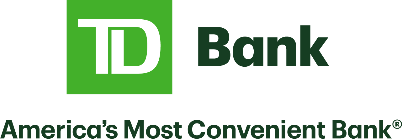 Logo for TD Bank with Slogan America's Most Convenient Bank